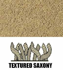 We carry textured saxony carpet